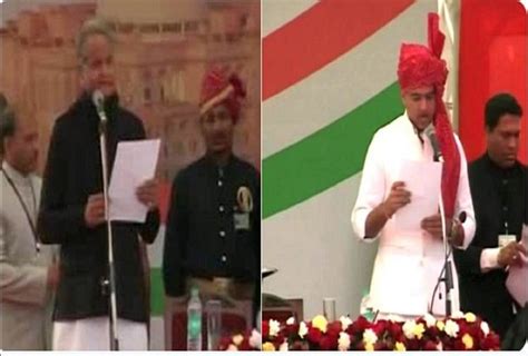 Ashok Gehlot And Sachin Pilot Will Take Oath As The Cm And Deputy Cm Respectively Today Amar