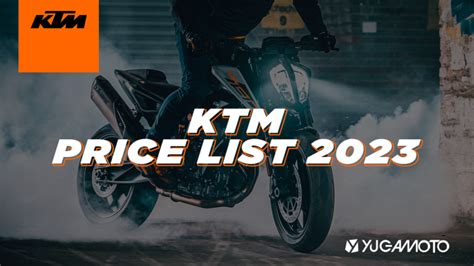 KTM Motorcycle Price List Philippines 2023 YugaMoto Motorcyle