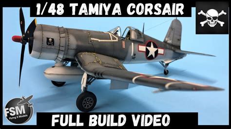 1 48 Tamiya F4U 1 Corsair Full Build YouTube