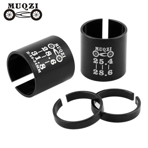 MUQZI Fork Adapter 25 4 To 28 6mm 28 6 To 31 8mm MTB Road Bicycle