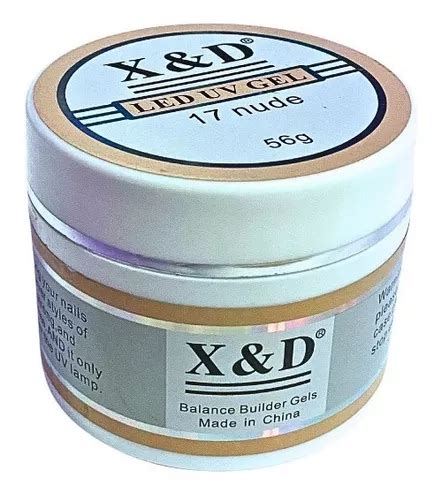 Gel X D Xed 17 Nude 56g Original Para Alongamento De Unhas MercadoLivre