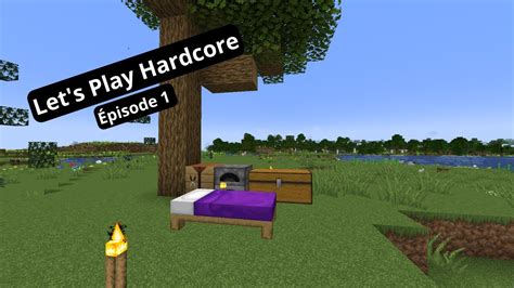 Let S Play Minecraft Hardcore Episode 1 FR YouTube