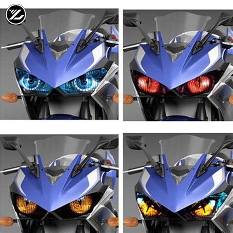 Motorcycle Headlight Protection Sticker Front Fairing Headlight Sticker