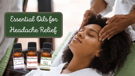 Essential Oils For Headache Miracle Botanicals Blog