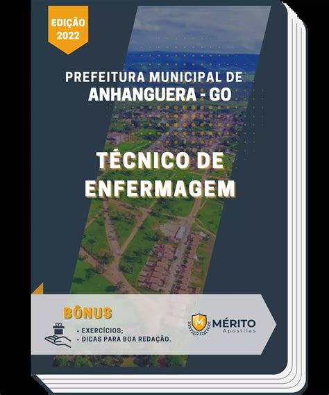 Apostila Técnico de Enfermagem Prefeitura Municipal de Anhanguera GO