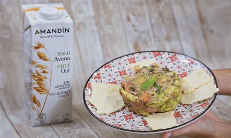 Tartar De Salm N Con Bebida De Solo Avena Amand N Productos Ecol Gicos