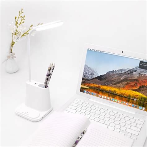 USB Desk Lamp Charging Station Kawaii Led Desk Lamp Desk Lamp