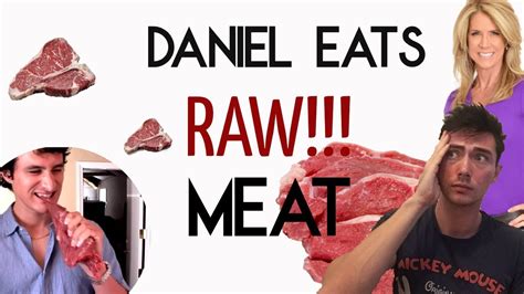 Freaky Eater Daniel Eats RAW Meat YouTube