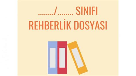 SINIF REHBERLİK DOSYASI Çok Programlı Anadolu Lisesi