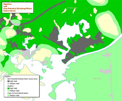 Massgis Data Non Potential Drinking Water Source Areas Mass Gov