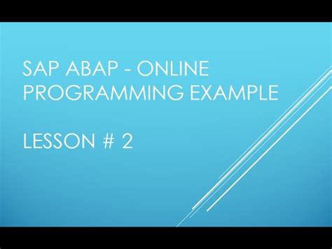 SAP ABAP Module Pool Programming Screen Programming Calculating