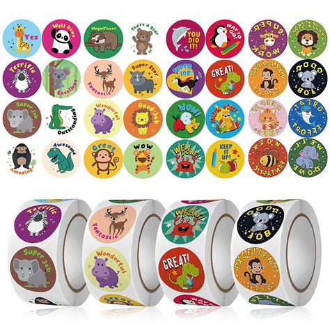 Buy LxwSin Reward Stickers for Children, Reward Stickers, 2000 PCS 32 ...