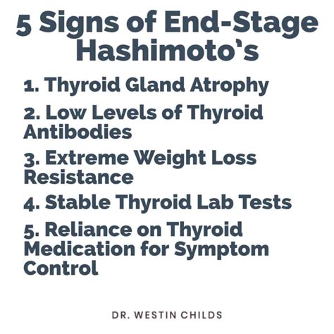 5 Signs Of End State Hashimotos And What It Means