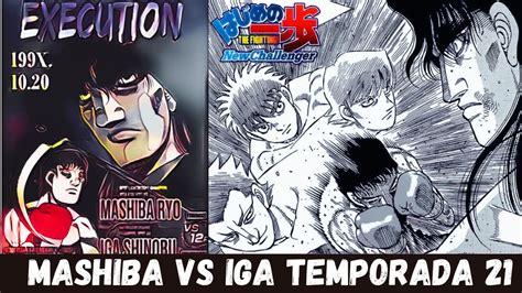 Hajime No Ippo Temporada Mashiba Vs Iga Resumen Historia Takamura