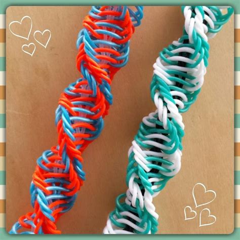 Helicoid Rainbow Loom Bracelethow To Tutorial Rainbow Loom Charms