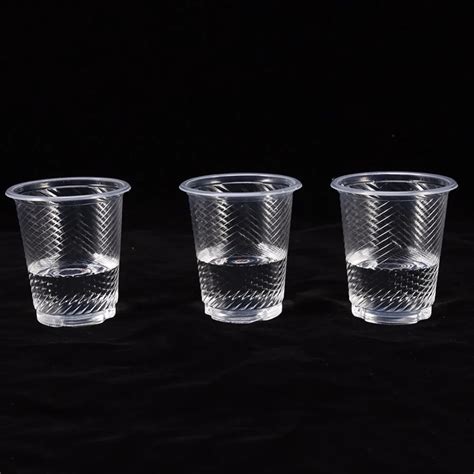 W 50pcs Clear Plastic Disposable Drink Cups New Bulk Wholesale-in ...