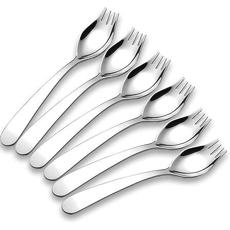 Amazon Sporks Axiaolu Pack Stainless Steel Sporks