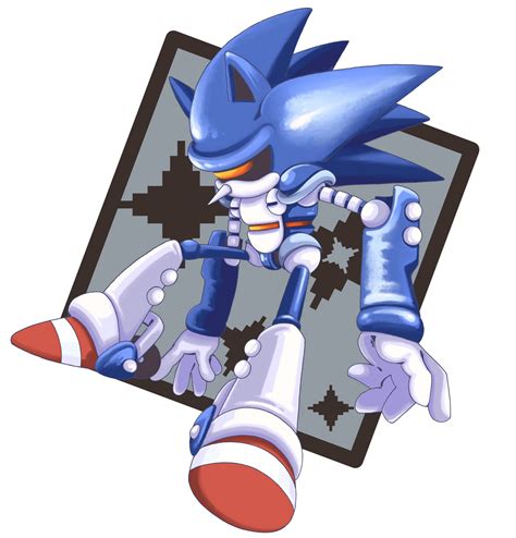 The Big Imageboard Tbib 2020 Badnik Blue Body Grey Body Hi Res Machine Male Mecha Sonic