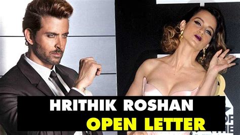 Finally Hrithik Roshan Breaks His Silence On Kangana Ranaut In An Open Letter Spotboye Youtube