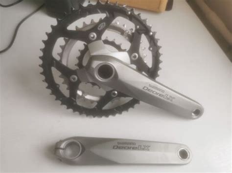 Retro Mtb Shimano Deore Lx Fc M Crankset Chainset Mm