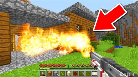 Como Fazer A Nova Arma De Fogo No Minecraft Youtube