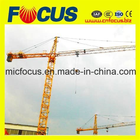 Competitive Qtz Series Tower Crane With Max Load Ton Ton China