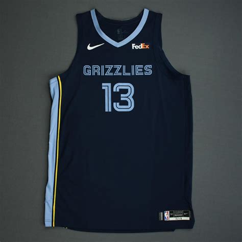 Jaren Jackson Jr Memphis Grizzlies Game Worn Icon Edition Jersey