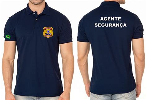 Camisa Gola Polo Masculino Agente Seguran A Bordado Innovare Sul