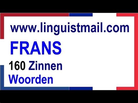 Frans Leren 160 Franse Zinnen Voor Beginners YouTube