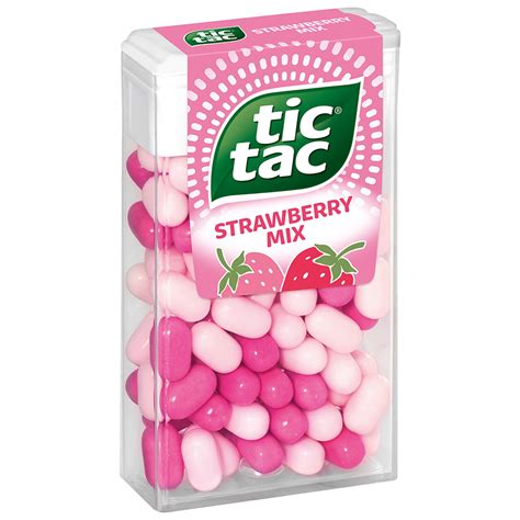 Tic Tac Strawberry Mix 49g Online Kaufen Im World Of Sweets Shop