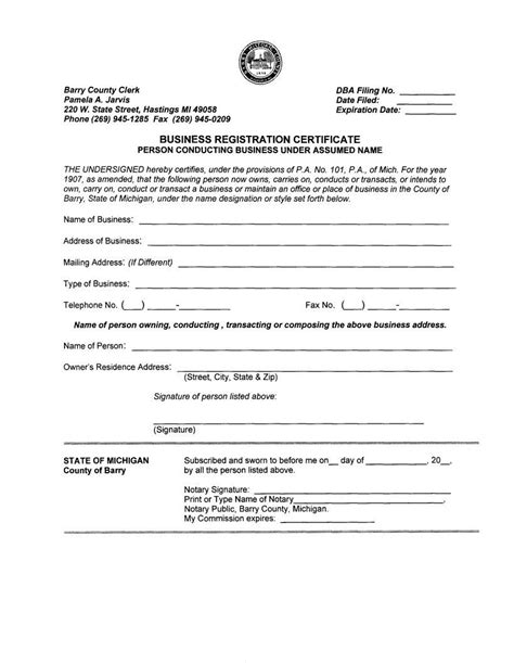 Business Registration Certificate ≡ Fill Out Printable Pdf Forms Online