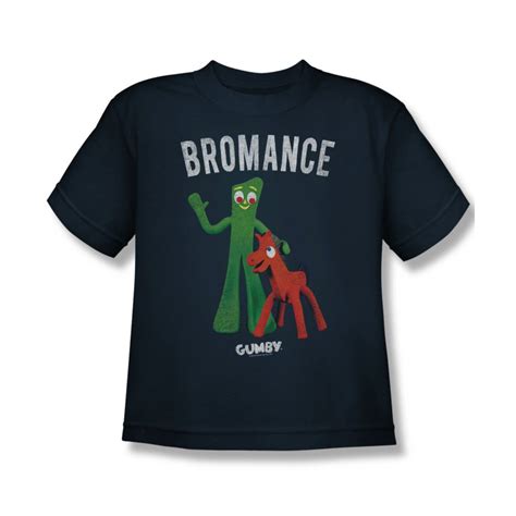 Gumby Shirt Kids Bromance Navy T Shirt Gumby Bromance Shirts