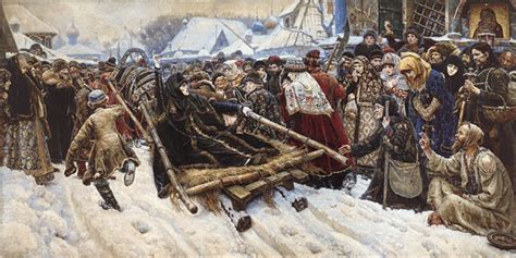 Painting By Surikov Feodosia Morozova