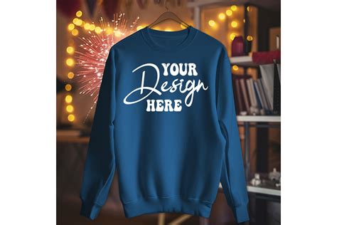 Gildan Th Of July Blue Mockup Graphic By Bestmockupstore