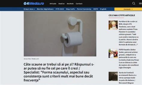 Cornel Nistorescu De C Teva Zile Pe Site Ul G Media Miroase A Rahat