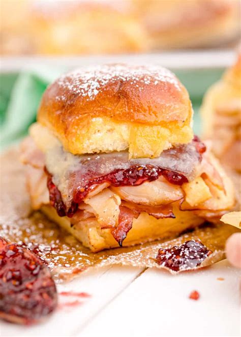 Monte Cristo Sliders Sweet Tea And Sprinkles