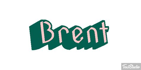 Brent Name Animated  Logo Designs