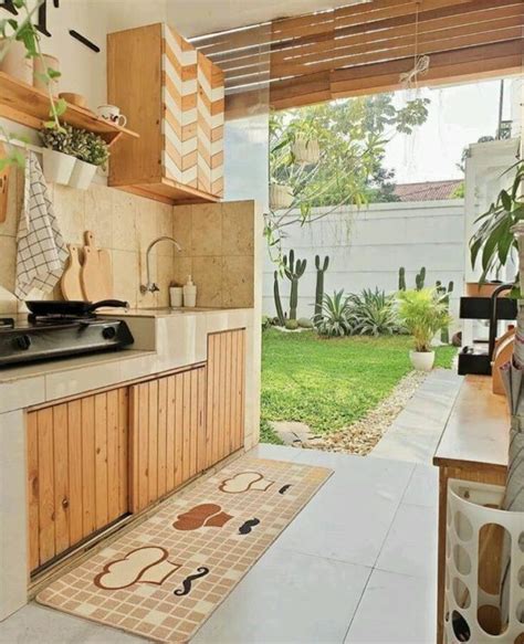 Inspirasi Desain Dapur Sempit Dengan Tatanan Rapi Dan Tetap Cantik