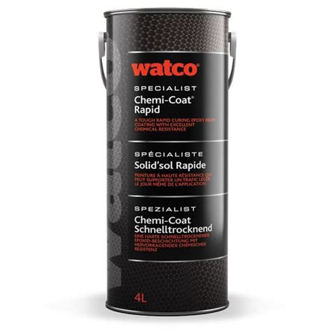 Watco Epoxicote High Build Rapid Watco