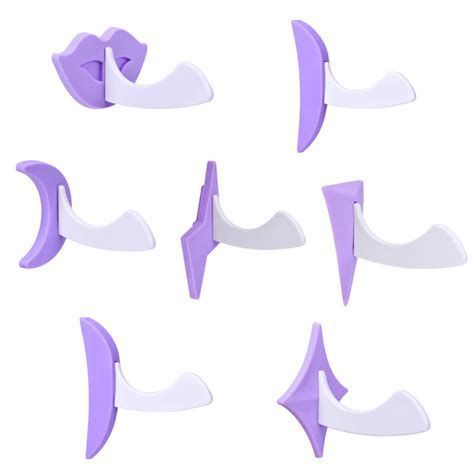 9Pcs Bikini Privates Shaving Stencil Set Female Pubic Hair Trimmer ShaverCR W D EBay De
