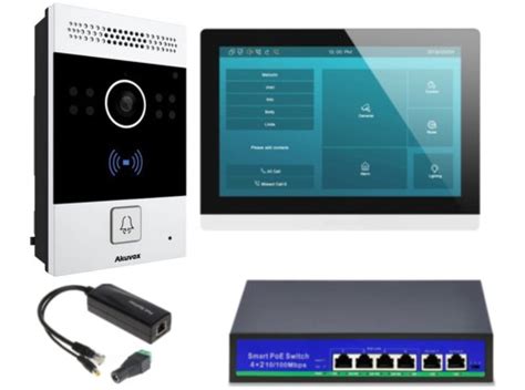 Akuvox Zestaw Jednorodzinny Monitor C Android Z Wifi Akuvox