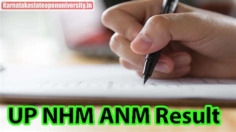 Up Nhm Anm Result Staff Nurse Pharmacist Merit List Pdf Cut Off