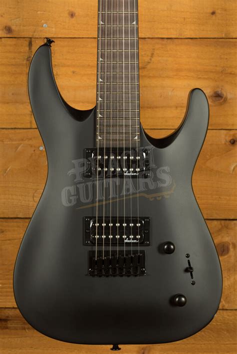 Jackson JS Series Dinky Arch Top JS22 7 DKA HT Amaranth Satin Black