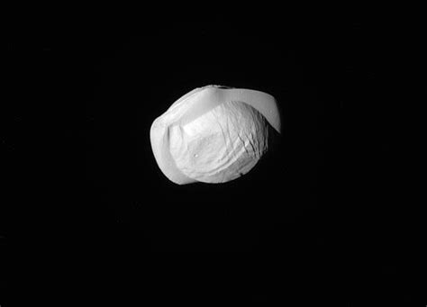 New Views of Saturn's Moon Pan - SpaceRef