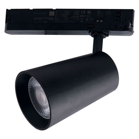 LED Schienen Strahler Kone 3 000K 13W Schwarz Lampenwelt Ch