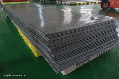 Waterproofing Polyethylene Sheet Blue 6mm Henan Okay Plastic Industry