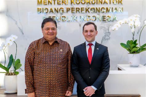 Bertemu Menko Airlangga Menteri Ekonomi Finlandia Tawarkan Kerja Sama