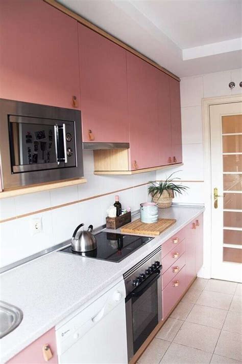 Cozinha Rosa Modelos Para Inspirar Sua Decora O