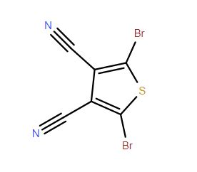 2 5 二溴噻吩 3 4 二甲腈 CAS 1056841 63 4 郑州阿尔法化工有限公司