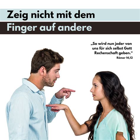 Mit Dem Finger Auf Andere Zeigen